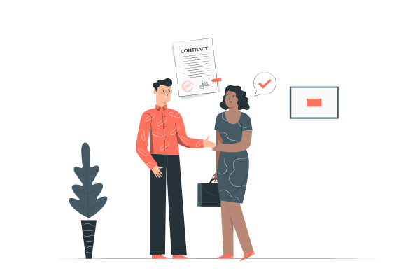 フリーランスエンジニア エージェント おすすめを表すイラスト