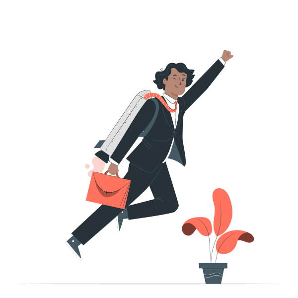 エンジニア 年収 1000万を表すイラスト