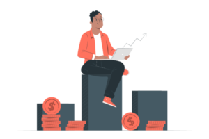 新NISA 始め方 初心者を表すイラスト