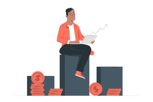 新NISA 始め方 初心者を表すイラスト