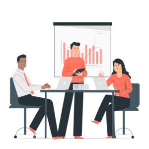 フリーランスエンジニア 案件獲得を表すイラスト