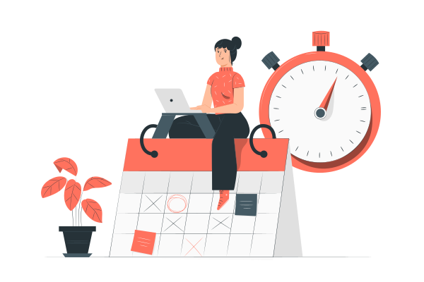 正社員 裁量労働制を表すイラスト